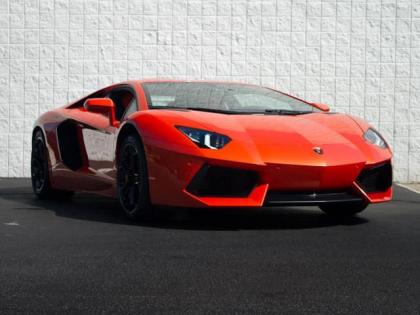 2012 LAMBORGHINI AVENTADOR LP700-4 - ORANGE ON BLACK/ORANGE