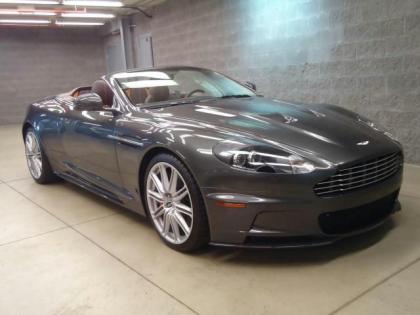 2012 ASTON MARTIN DBS VOLANTE - SILVER ON BROWN