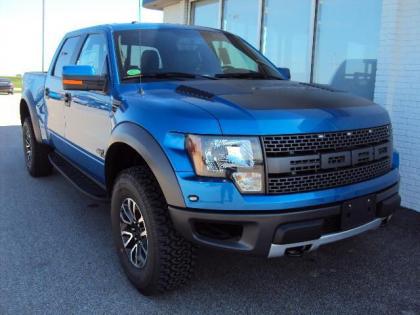 2012 FORD F150 SVT RAPTOR - BLUE ON BLACK