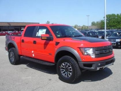 2012 FORD F150 SVT RAPTOR - RED ON BLACK