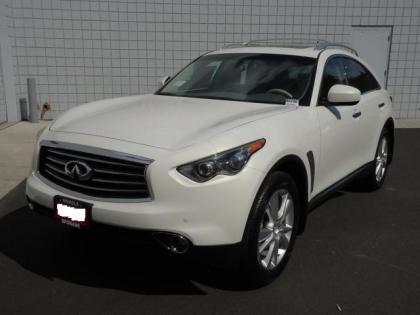 2012 INFINITI FX35 AWD - WHITE ON BEIGE