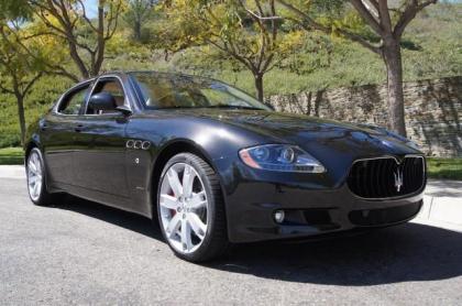 2012 MASERATI QUATTROPORTE S - BLACK ON BEIGE