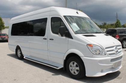 2012 MERCEDES BENZ SPRINTER 2500 170 WB - WHITE ON BEIGE