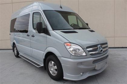 2012 MERCEDES BENZ SPRINTER 2500 144 WB - SILVER ON GREY
