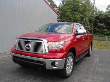 2012 TOYOTA TUNDRA PLATINUM - RED ON BLACK