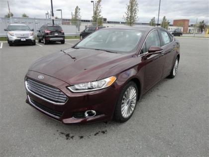 2013 FORD FUSION TITANIUM - BORDEAUX ON BLACK