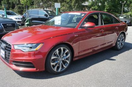 2013 AUDI A6 3.0T PREMIUM - RED ON BLACK