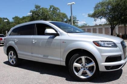 2013 AUDI Q7 S LINE PRESTIGE - SILVER ON BLACK