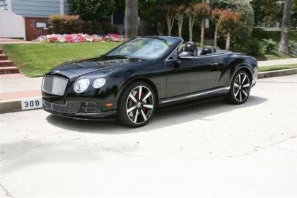 2013 BENTLEY CONTINENTAL GTC - BLACK ON BLACK