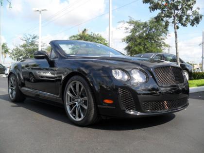 2013 BENTLEY CONTINENTAL SUPERSPORTS ISR - BLACK ON BLACK