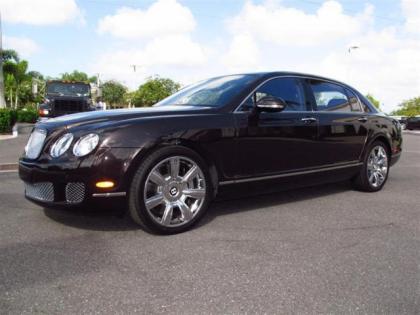 2013 BENTLEY CONTINENTAL FLYING SPUR - BLACK ON BROWN
