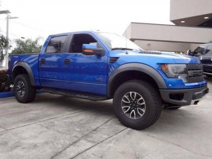 2013 FORD F150 RAPTOR SVT - BLUE ON BLACK