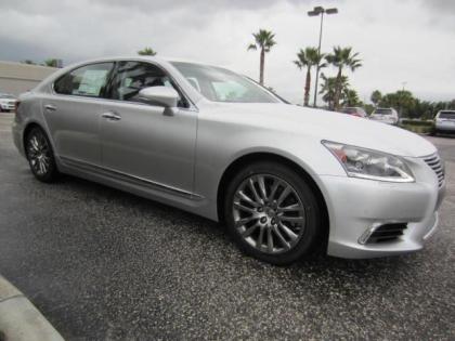 2013 LEXUS LS460 L - SILVER ON BLACK