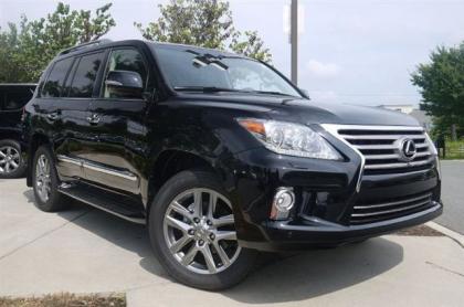 2013 LEXUS LX570 BASE - BLACK ON BLACK