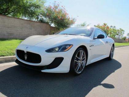 2013 MASERATI GRAN TURISMO MC - WHITE ON BLACK