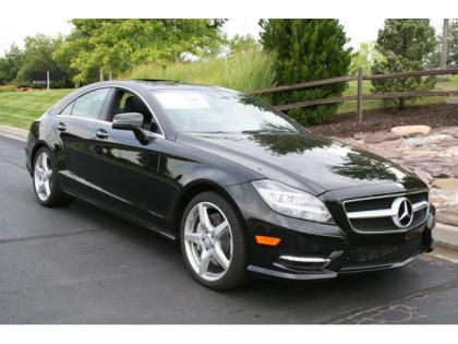 2013 MERCEDES BENZ CLS550 4MATIC - BLACK ON BLACK