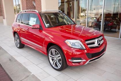 2013 MERCEDES BENZ GLK350 4MATIC - RED ON BLACK