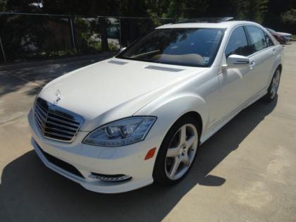 2013 MERCEDES BENZ S550 BASE - WHITE ON BEIGE