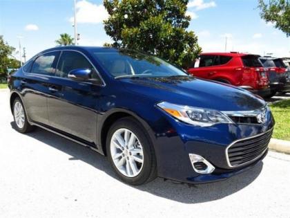 2013 TOYOTA AVALON XLE - BLUE ON BEIGE