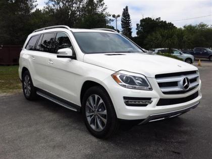 2014 MERCEDES BENZ GL450 4MATIC - WHITE ON BEIGE