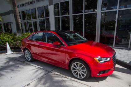 2015 AUDI A3 1.8T PREMIUM PLUS - RED ON BLACK