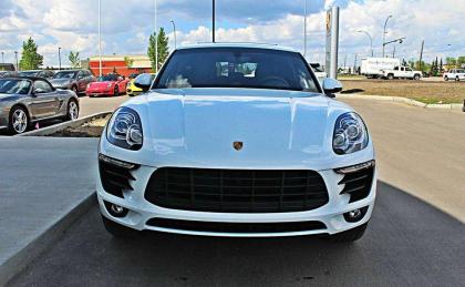 2015 PORCHE MACAN S - WHITE ON BLACK