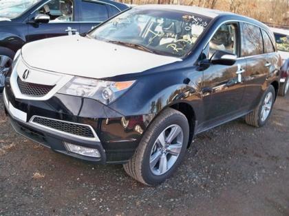 2012 ACURA MDX AWD - BLACK ON BLACK