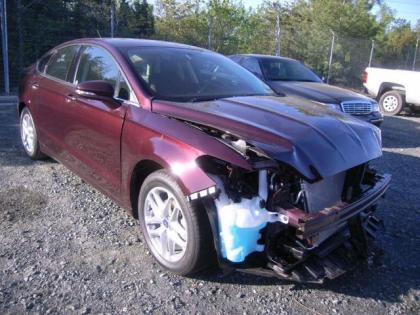 2013 FORD FUSION SE - MAROON ON BLACK