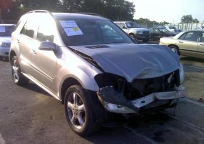 2008 MERCEDES BENZ ML350 4MATIC - GOLD ON BEIGE
