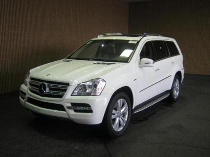 2012 MERCEDES BENZ GL350 BLUTEC - WHITE ON BEIGE