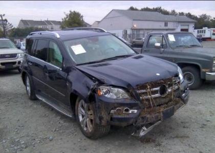 2010 MERCEDES BENZ GL350 BLUETEC - BLUE ON TAN