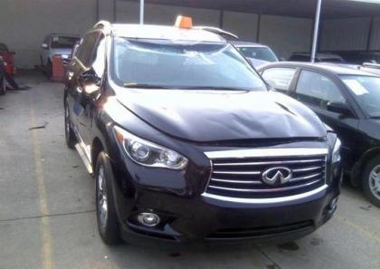 2013 INFINITI JX35 BASE - BLACK ON BLACK