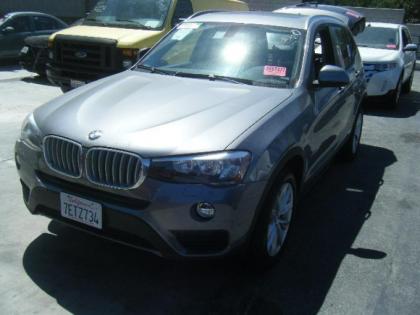 2015 BMW X3 XDRIVE28 - BLACK ON BLACK