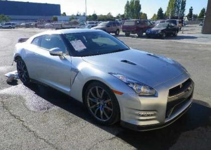 2014 NISSAN GT-R PREMIUM/BLACK EDIT - SILVER ON BLACK