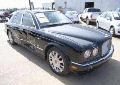 2005 BENTLEY ARNAGE R - BLACK ON BEIGE