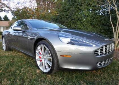 2012 ASTON MARTIN RAPIDE COUPE - SILVER ON GRAY