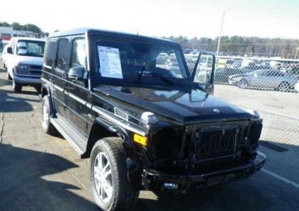 2013 MERCEDES BENZ G550 BASE - BLACK ON BLACK