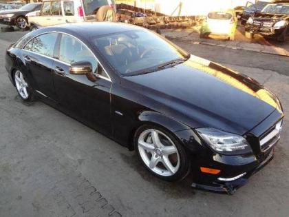 2012 MERCEDES BENZ CLS550 BASE - BLACK ON BLACK