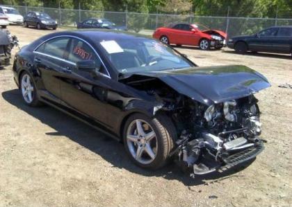 2013 MERCEDES BENZ CLS550 4MATIC - BLACK ON BLACK