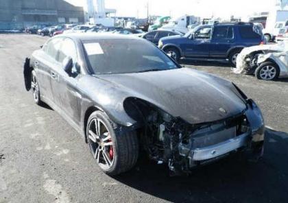 2012 PORSCHE PANAMERA TURBO S - BLACK ON BLACK