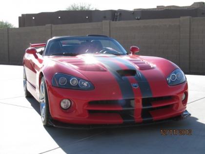 2009 DODGE VIPER SRT-10 - RED ON BLACK