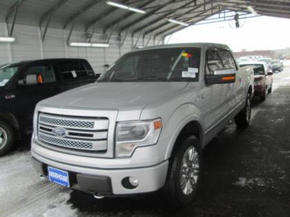 2013 FORD F-150 PLATINUM - SILVER ON BLACK