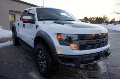 2013 FORD F-150 RAPTOR SVT - WHITE ON BLACK