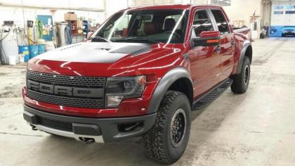 2014 FORD F-150 RAPTOR SVT - RED ON BLACK