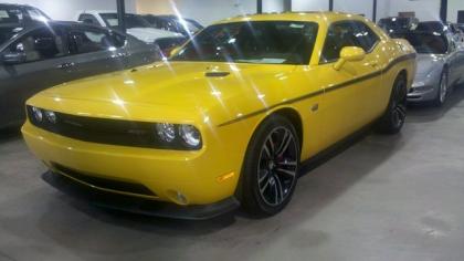 2012 DODGE CHALLENGER STR-8 - YELLOW ON BLACK
