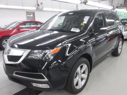 2011 ACURA MDX TECH PKG - BLACK ON BLACK