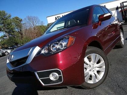 2012 ACURA RDX TECHNOLOGY PACKAGE - MAROON ON GRAY