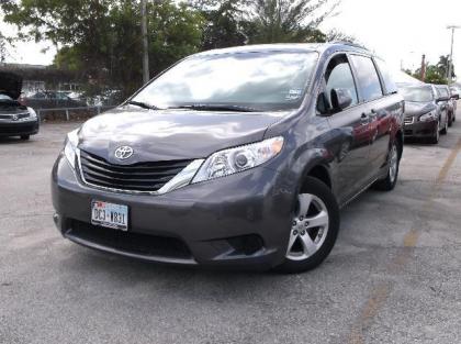 2012 TOYOTA SIENNA LE - GRAY ON GRAY