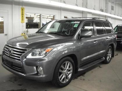 2013 LEXUS LX570 BASE - GRAY ON BLACK