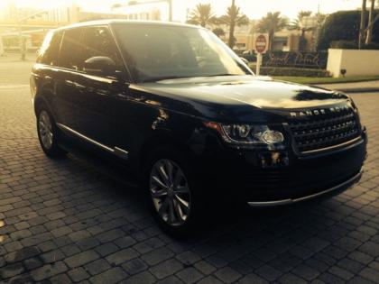 2014 LAND ROVER RANGE ROVER HSE - BLACK ON BLACK